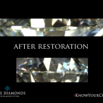 Diamond re-cut, repair & re-polish service.